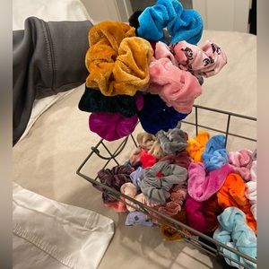 A LOT OF SCRUNCHIES